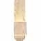 Ekena Millwork Eugene Rough Sawn Timber Gable Bracket, Douglas Fir, 48"W x 12"H x 4"D x 4"F, 6/12 Pitch GBW048X12X0404EUG00RDF - alternate 4